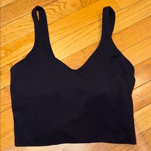 Lululemon Athletica Deep Blue V-Neck Tank Top